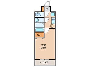 スプランデッィッド京橋EASTの物件間取画像